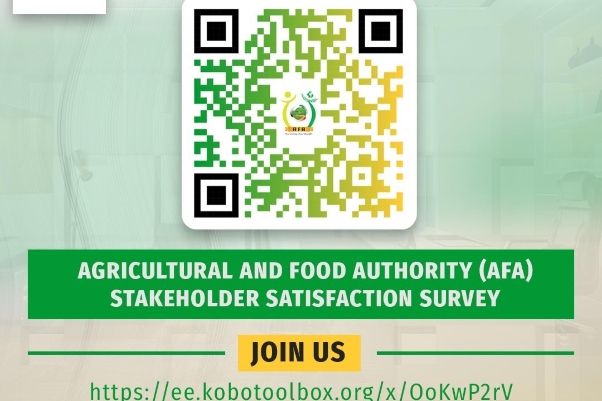 Agriculture and Food Authority stakeholders survey