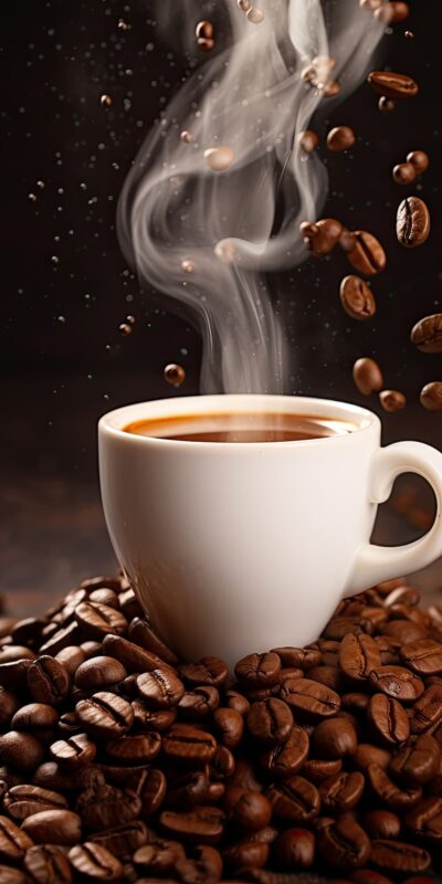 delicious-kenyan-coffee-beans-cup